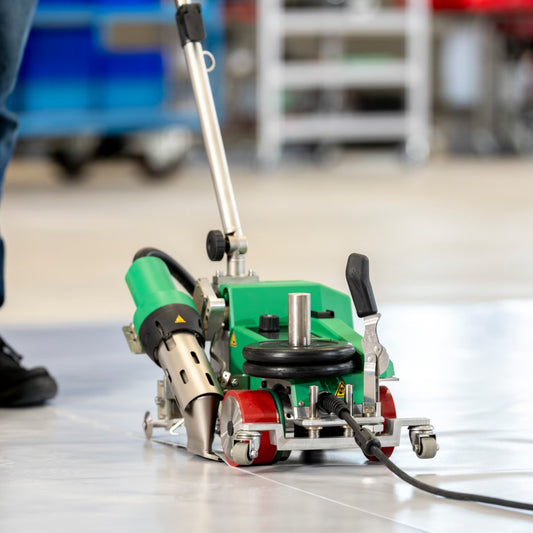 LEISTER UNIPLAN 510 (30 mm) – Effizienter Schweißautomat für Planen, Banner & Textilien