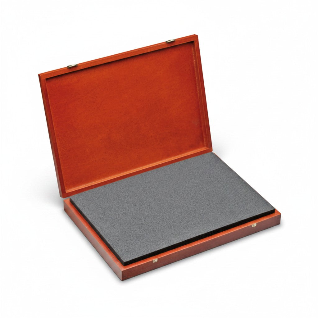 Wooden gift box for a jeweler's hammer
