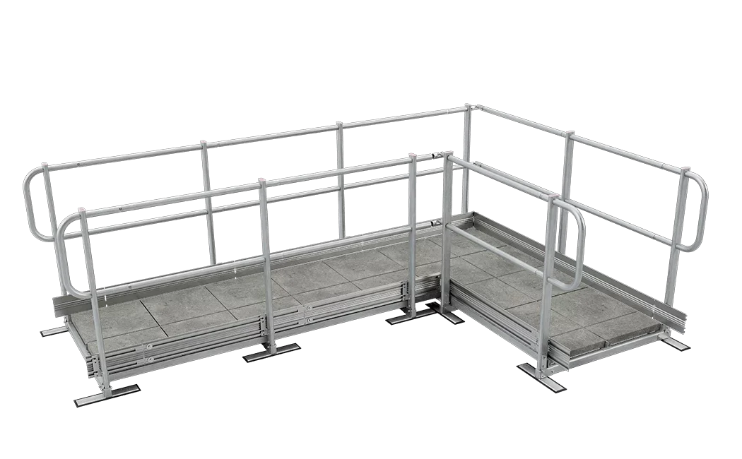 ABS Fluchtweg Rettungsweg Schutzgitter