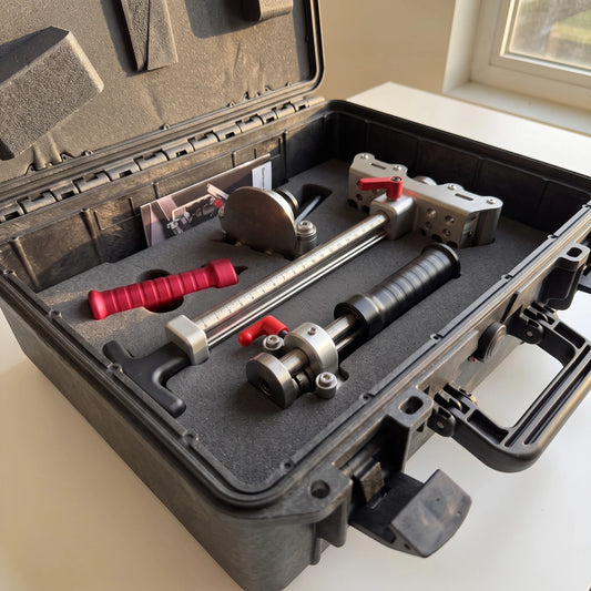 BUSCHMANN TOOLS – Perfect Bender Set | 4-in-1 Blechbiege Set 1041|2010|1130 inkl. Gratis Koffer!