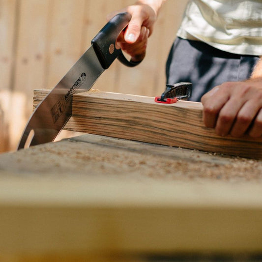 KIRSCHEN - Zimmermannssäge 300 mm Anwendung Holz