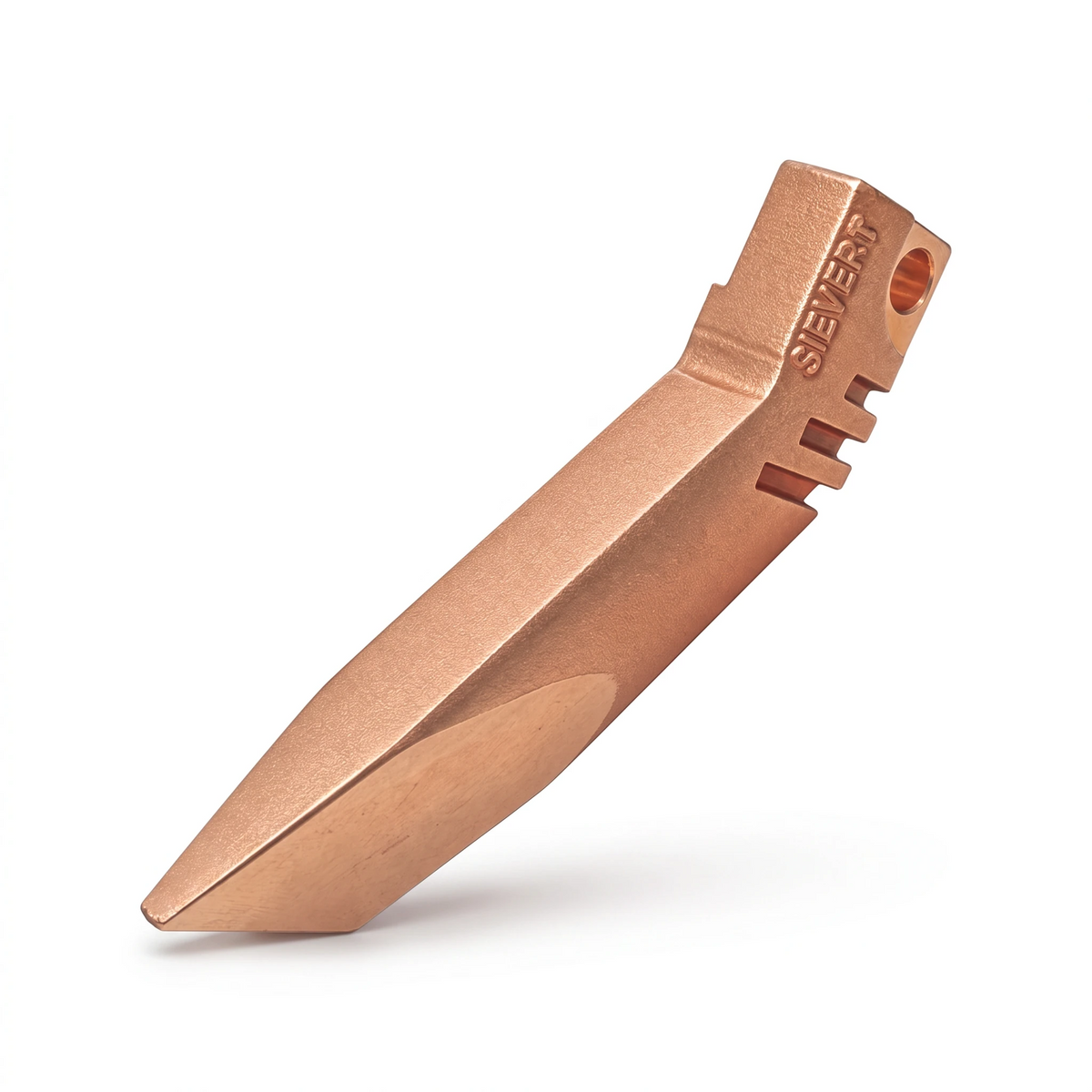 Sievert Pro Copper Bit DuoTech 350 g, winkelverstellbare Kupferlötspitze - hochwertige Kupferspitze für präzises Löten.