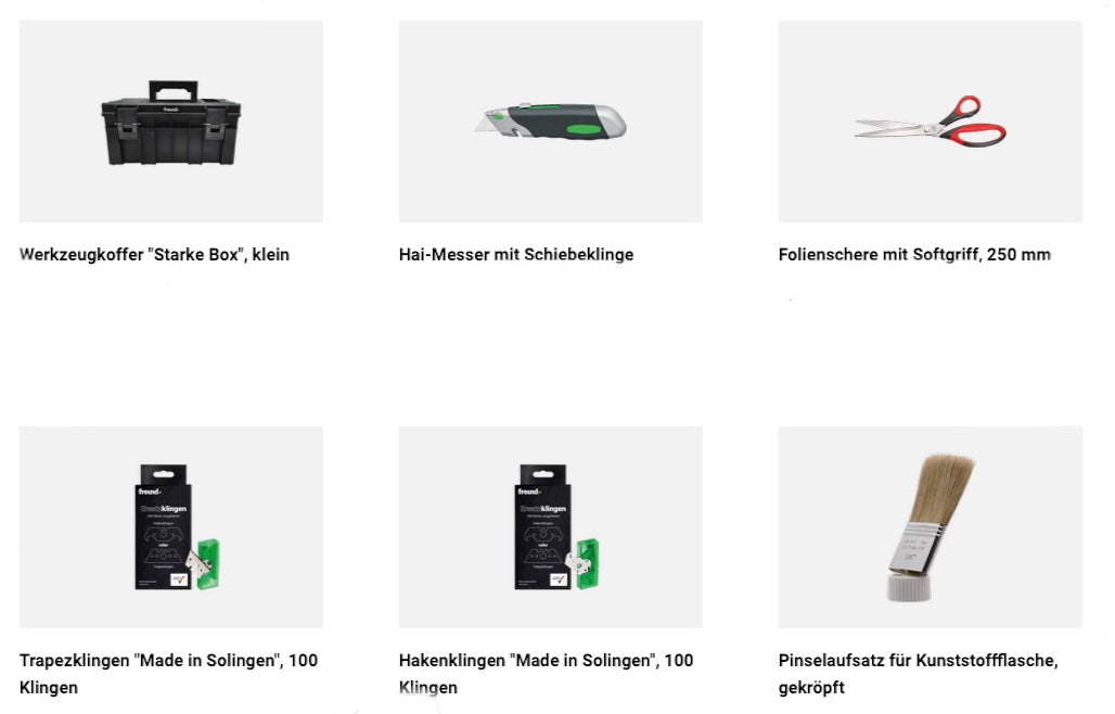 FRIEND - Flat Roof Starter Set, 13-piece, with ErgoWheel