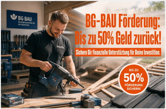 BG-Bau Förderung | Förderung bis zu 50% Förderung (Bild KI-generiert)