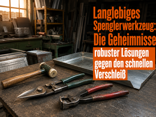 Langlebiges Spenglerwerkzeug - Werkzeugpflege mit verrostetem Werkzeug in der Werkstatt (Bild KI-generiert)