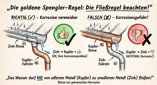 Kontaktkorrosion Zeichnung (Bild KI-generiert)
