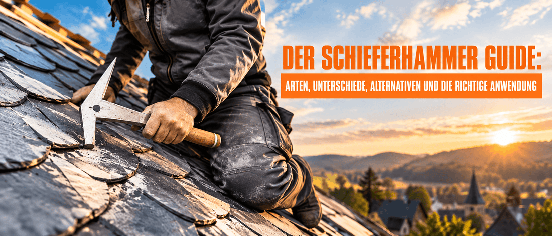 Der Schieferhammer Guide: Arten, Unterschiede, Alternativen und die richtige Anwendung