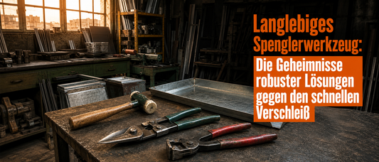 Langlebiges Spenglerwerkzeug - Werkzeugpflege mit verrostetem Werkzeug in der Werkstatt (Bild KI-generiert)