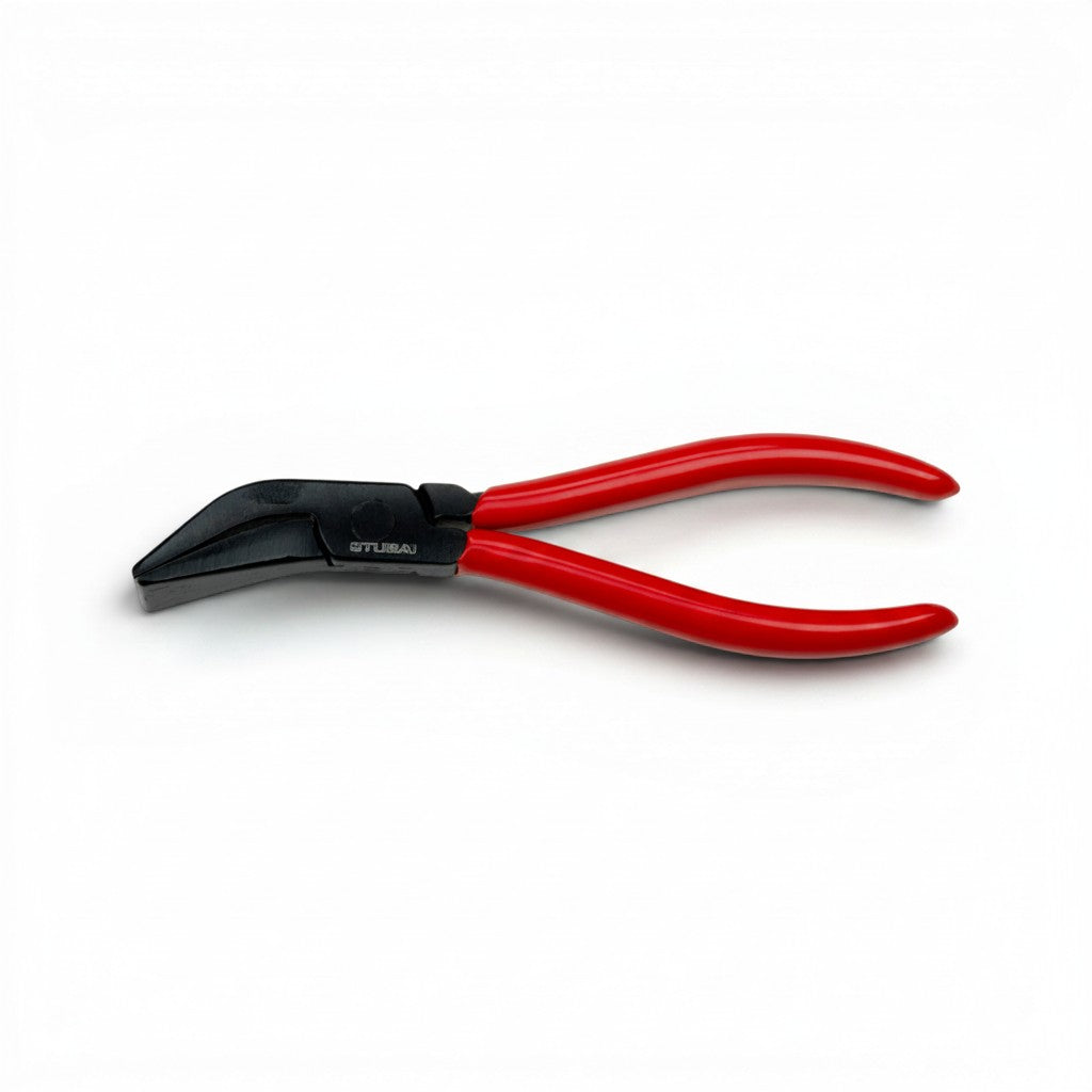 STUBAI - Seaming Pliers "Piccolo" 45° bent | Lightweight precision pliers for fine seaming work