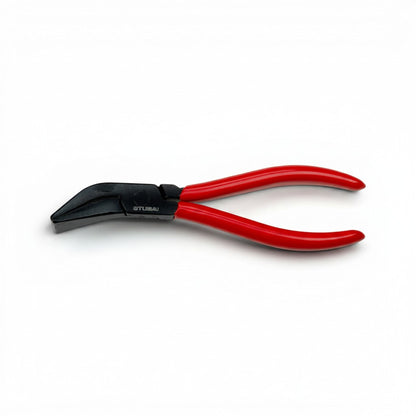 STUBAI - Seaming Pliers "Piccolo" 45° bent | Lightweight precision pliers for fine seaming work
