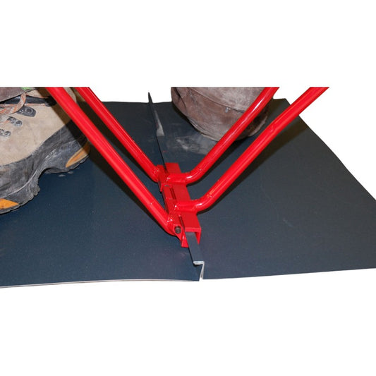 STUBAI Winkeldoppelfalzer 200 mm – Doppelstehfalz in einem Schritt