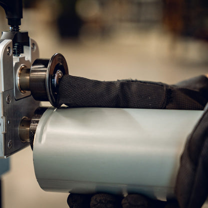 BUSCHMANN TOOLS - ACCUBEADER | Cordless Beading Machine for Pipes & Sheet Metal