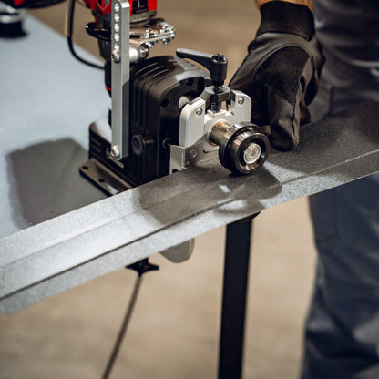 BUSCHMANN TOOLS - ACCUBEADER | Cordless Beading Machine for Pipes & Sheet Metal