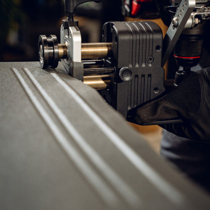 BUSCHMANN TOOLS - ACCUBEADER | Cordless Beading Machine for Pipes & Sheet Metal