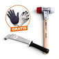 MASC - Professional tool set for removing dents from gutters