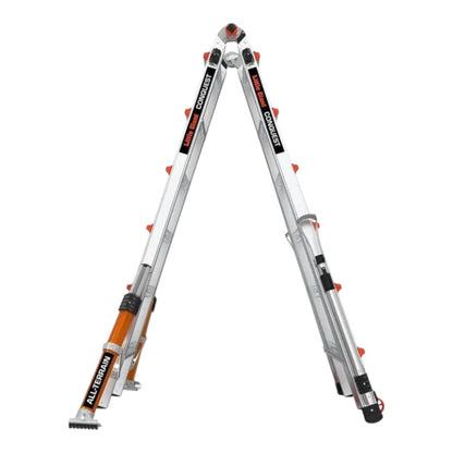 Little Giant® CONQUEST PRO – All-Terrain Telescopic Ladder with Safety Rails