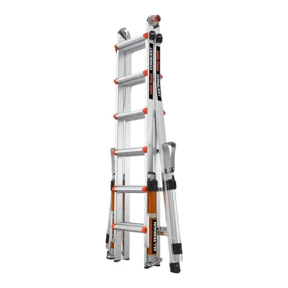 Little Giant® CONQUEST PRO – All-Terrain Telescopic Ladder with Safety Rails