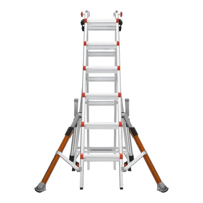 Little Giant® CONQUEST PRO – All-Terrain Telescopic Ladder with Safety Rails