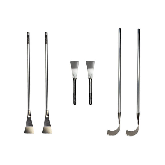 HAIDL - Kit Toiture Plate 1 | 2 x Truelles pour Toiture Plate (30 et 100 cm) + 2 x Rouleaux de préhension