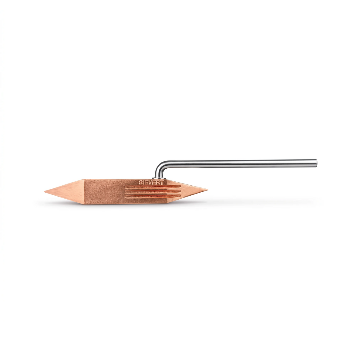 Sievert Pro Kupferstück spitzform 350 g Nahaufnahme Produktdetail