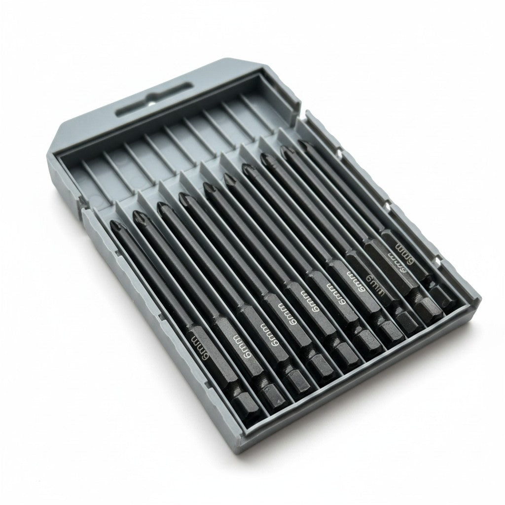 ROOFIFY - Ziegelbohrer Set 6 mm | 10-teilig für Dachziegel Verpackung mit Ziegelbohrer