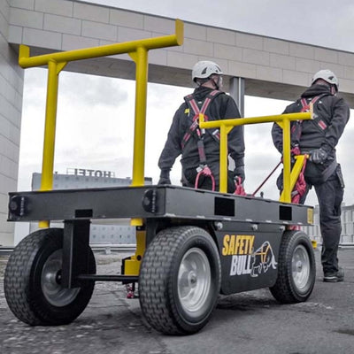 ABS - SafetyBull Transport- und Sicherungswagen fürs Flachdach