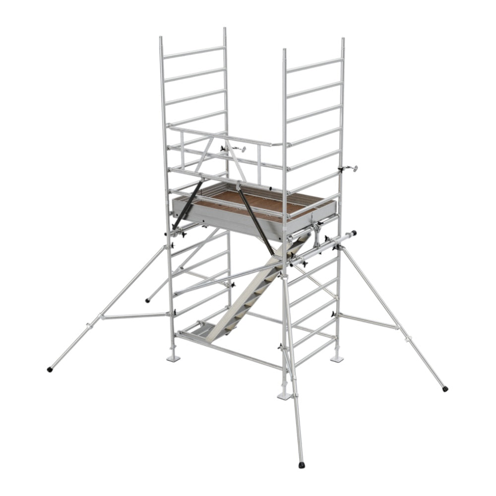 ABS Safety Dachzugstiegsset Gerüst