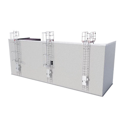 ABS Steigleiter Schutzgerüst