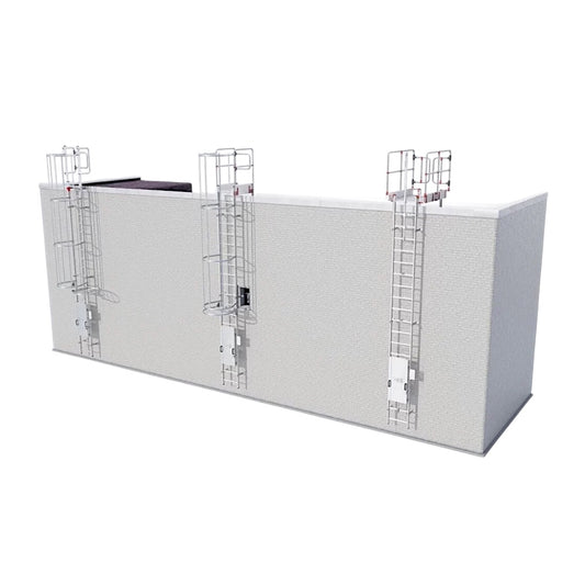 ABS Steigleiter Schutzgerüst