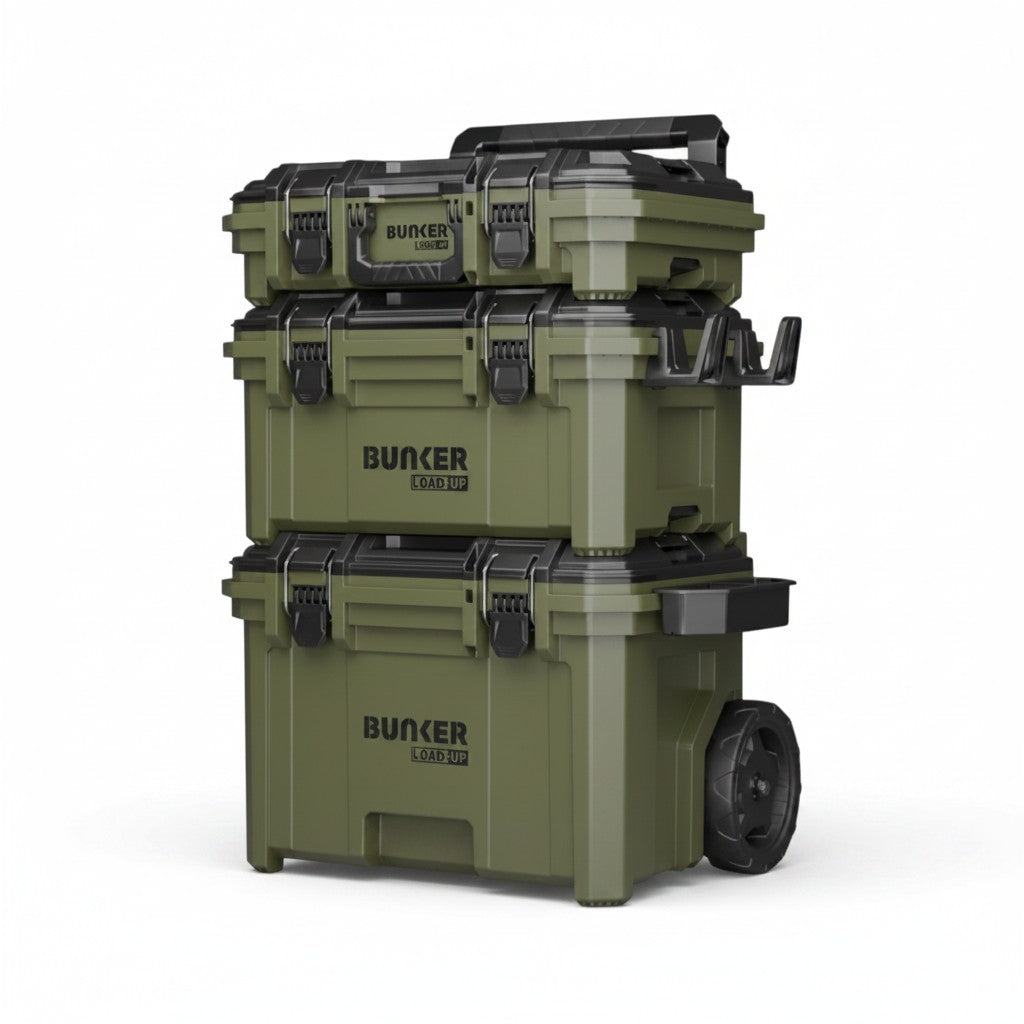 BUNKER - Load-Up Mobile Werkzeugbox | 9-teilig, Vorderansicht
