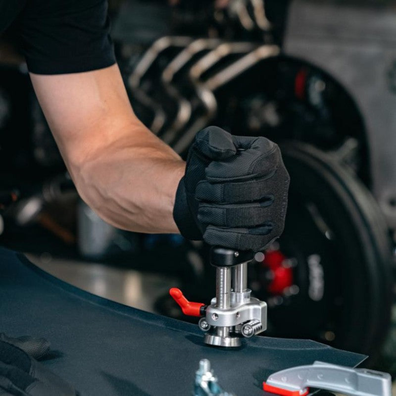 Buschmann Tools Pocket Bender Handabkanter für Bleche Anwendung