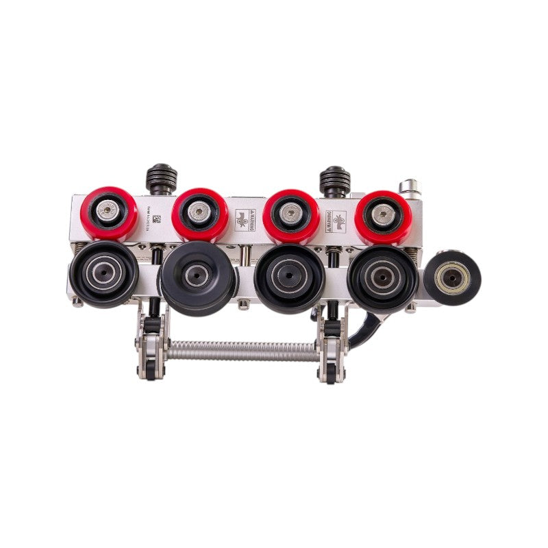 Ersatzrollen Set für Buschmann Double Falz Seamer, bestehend aus 3 harten und 1 weichen Rolle, optimiert für Montage.