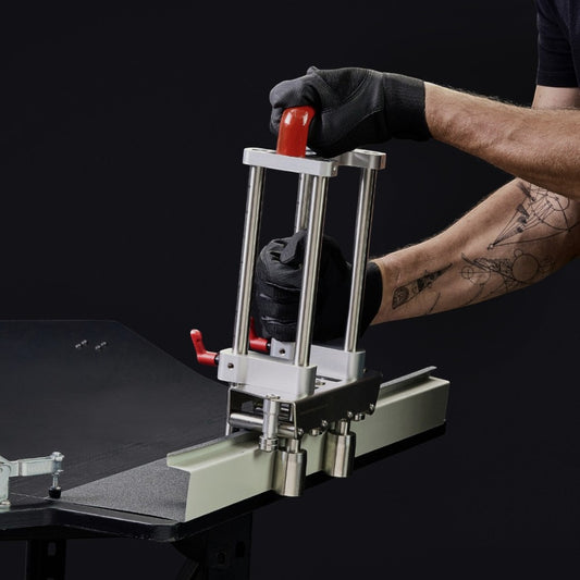 Buschmann Tools Perfect Bender DXL-250 Anwendung am Blech