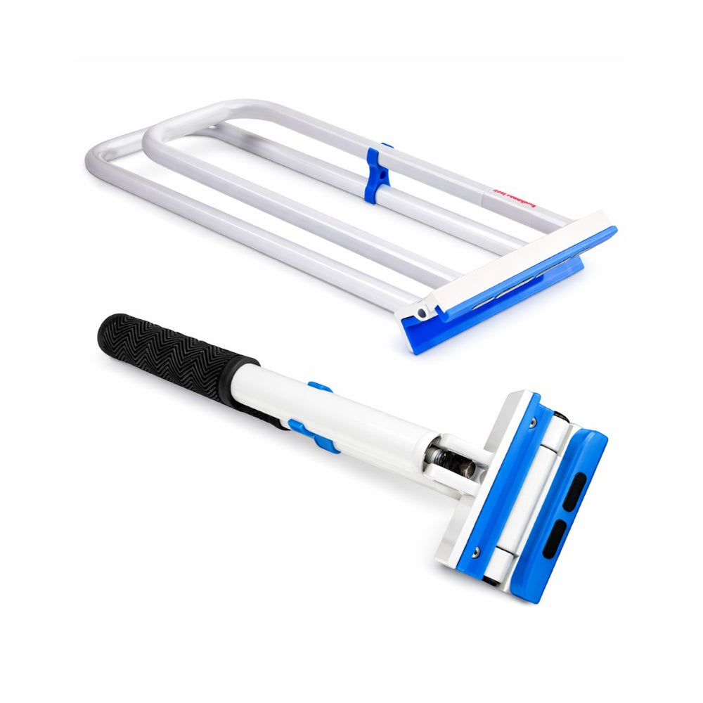 Buschmann TOOLS 2-in-1 Winkelfalzschließer und verstellbarer Mini Winkelfalzschließer Set aus Edelstahl
