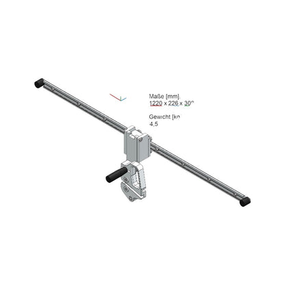 Dräco Rollenschere für AGNU 4 Segment Abkantbank