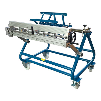 DRÄCO - Mobiler Coilwagen mit Abroll- & Querschneideeinrichtung K1-CW Serie