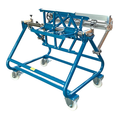 DRÄCO - Mobile coil trolley with unwinding and cross-cutting device K1-CW series