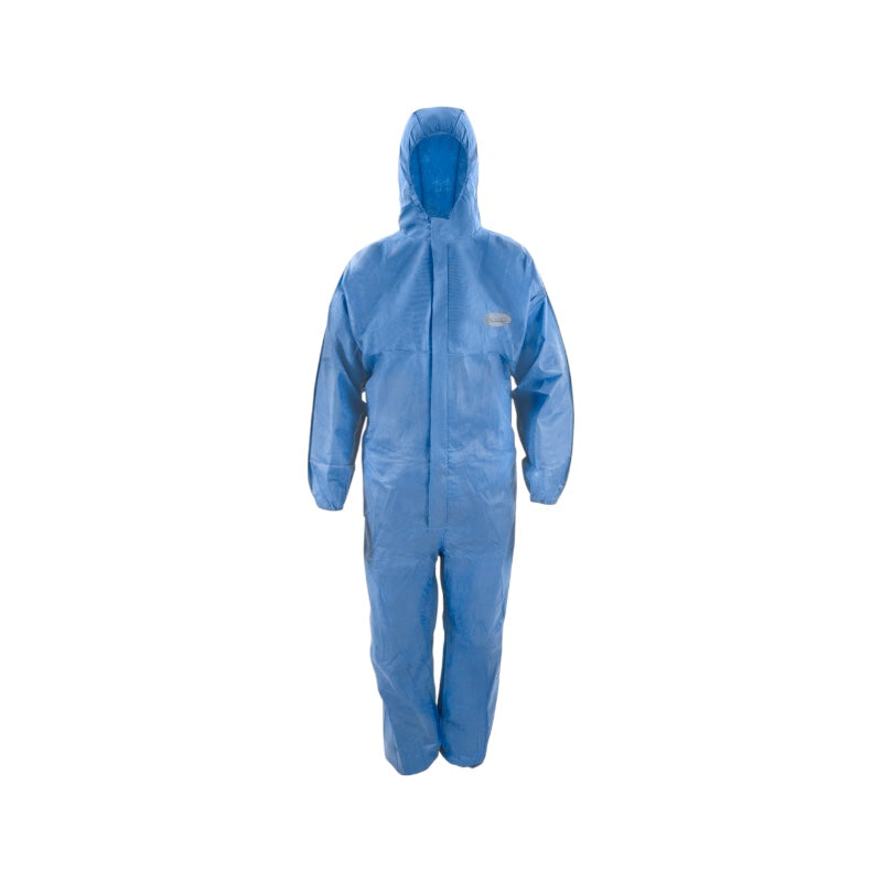 Asbest Overall Schutzkleidung blau