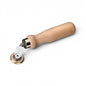 FREUND - Andrückrolle mit Messingrad 28 x 6 mm