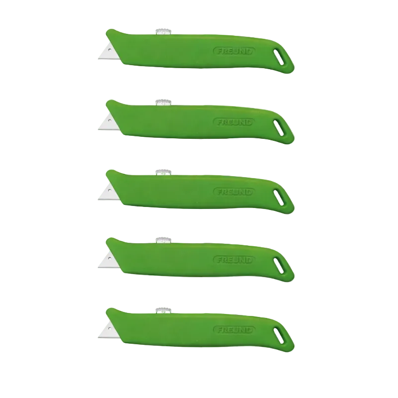 Freund - UNIVERSALMESSER MIT SCHIEBEKLINGE 5er Set