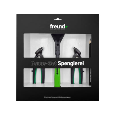 FREUND - Bonus-Set Spenglerei | Biegen. Falzen. Schneiden.