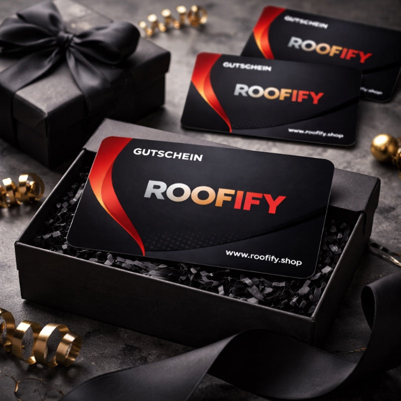 Roofify Gutschein für hochwertiges Werkzeug und Zubehör im Dachhandwerk