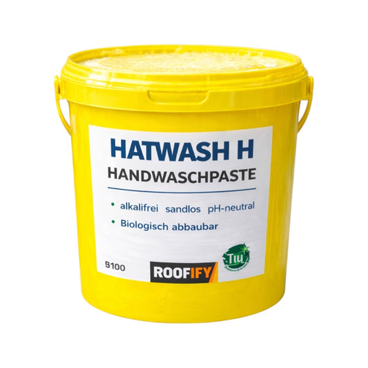 Hatwash H Handwaschpaste – 8 kg / 10 l Eimer, konzentriert mit Scheuereffekt