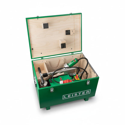 Leister Bitumat B2 - Flammenloser Bitumenschweißautomat mit Transportkiste