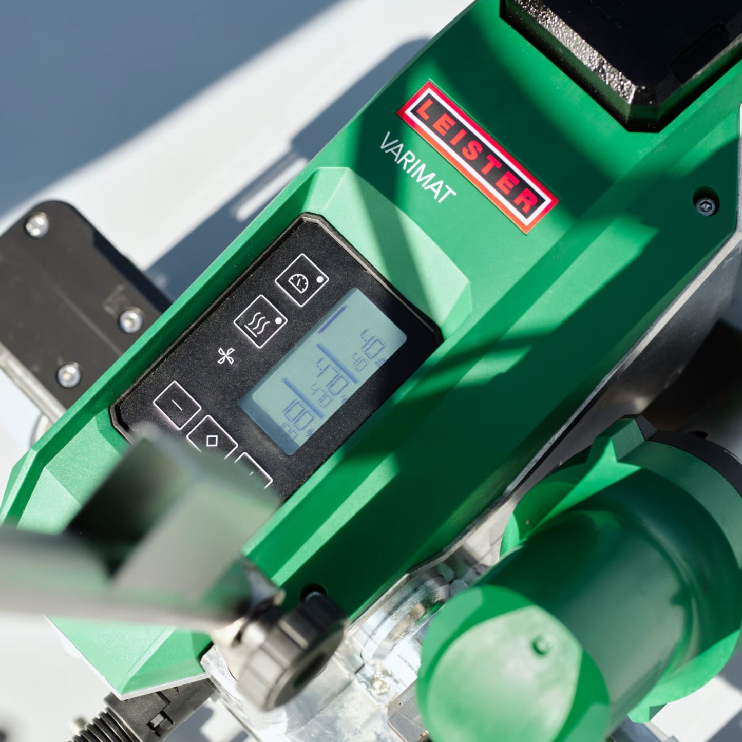 LEISTER - VARIMAT 300 (40 mm) | Solider Dachschweißautomat Temperaturanzeige