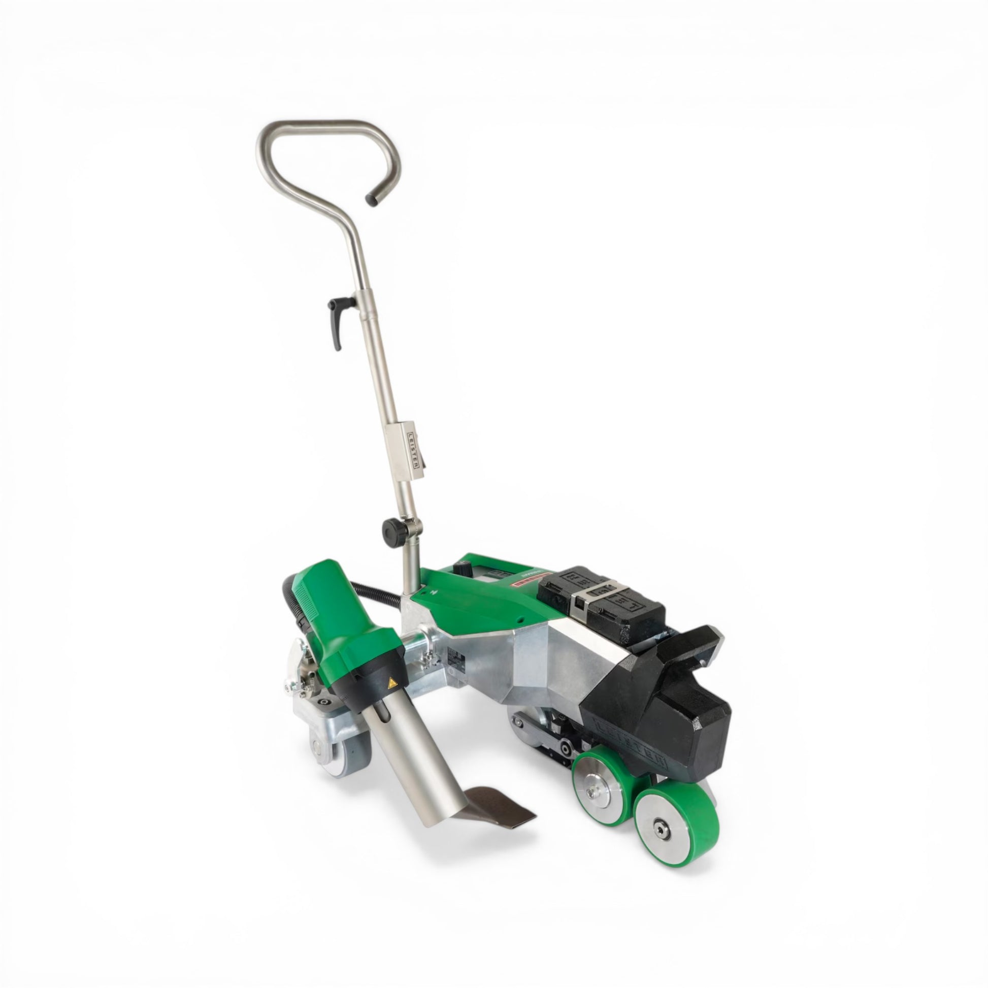 Leister Varimat 500, 40mm | Prozesssicherer Dachschweißautomat Vorderansicht