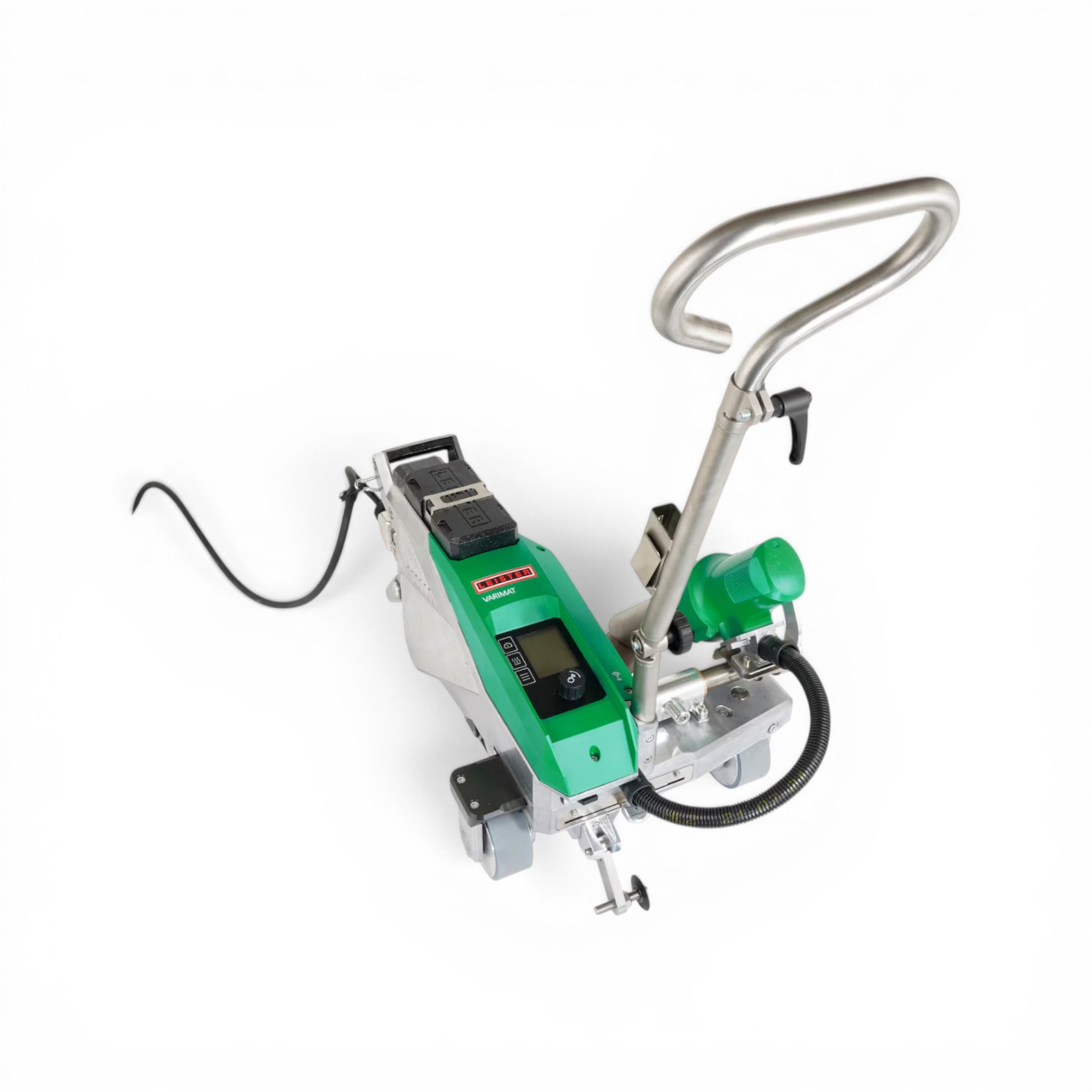 Leister Varimat 500, 40mm | Prozesssicherer Dachschweißautomat Draufsicht