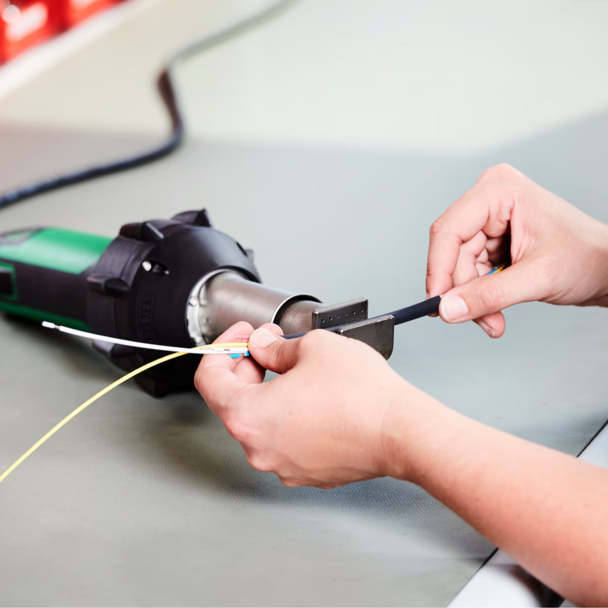 Leister Handschweißföhn TRIAC AT Vorbereitung