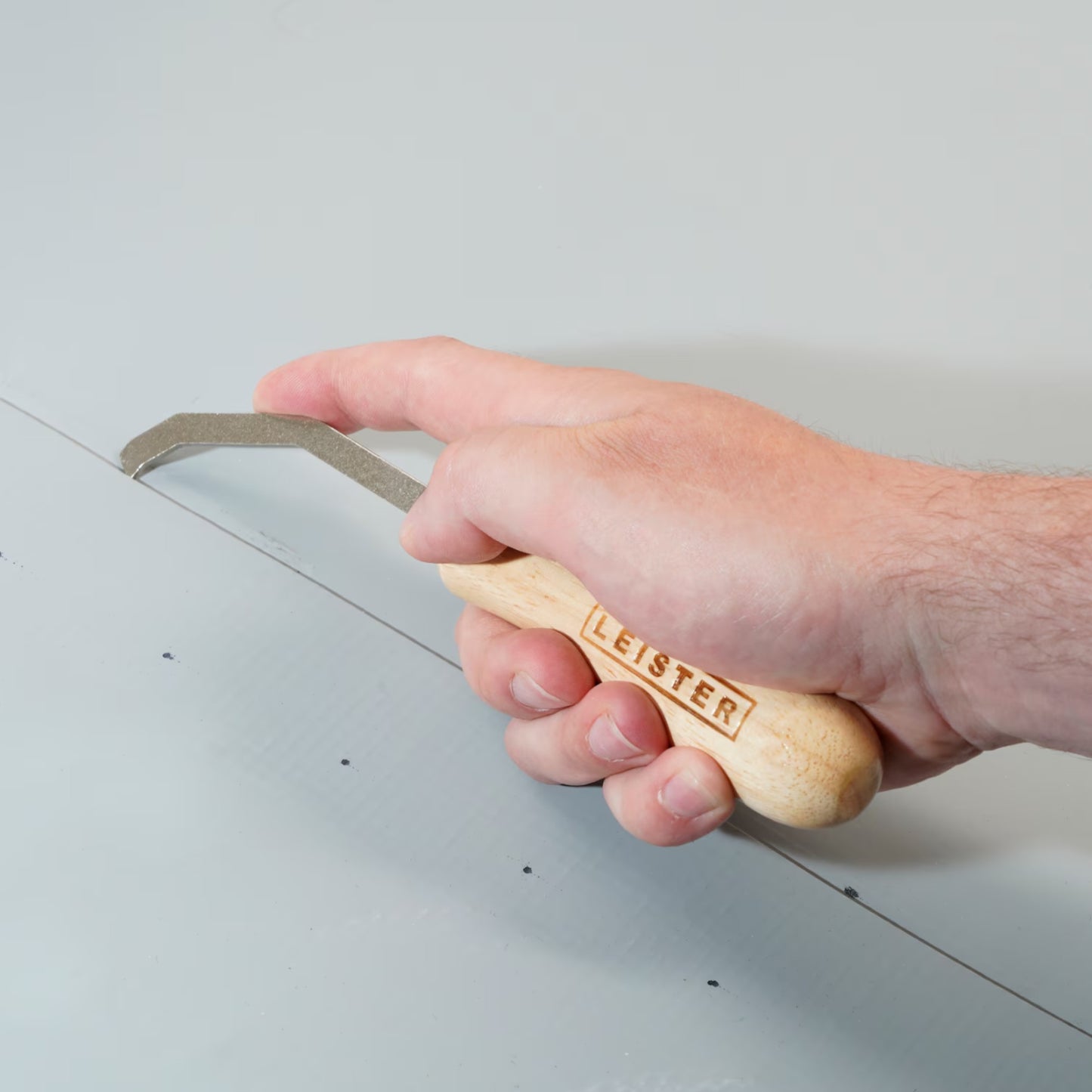 Leister Nahtprüfer Anwendung Folie