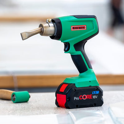 LEISTER - NEXHEAT 300 A-LP (18V / 600W) | Cordless hot air tool for maximum flexibility